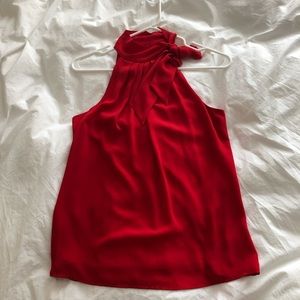 Express red tank top/blouse